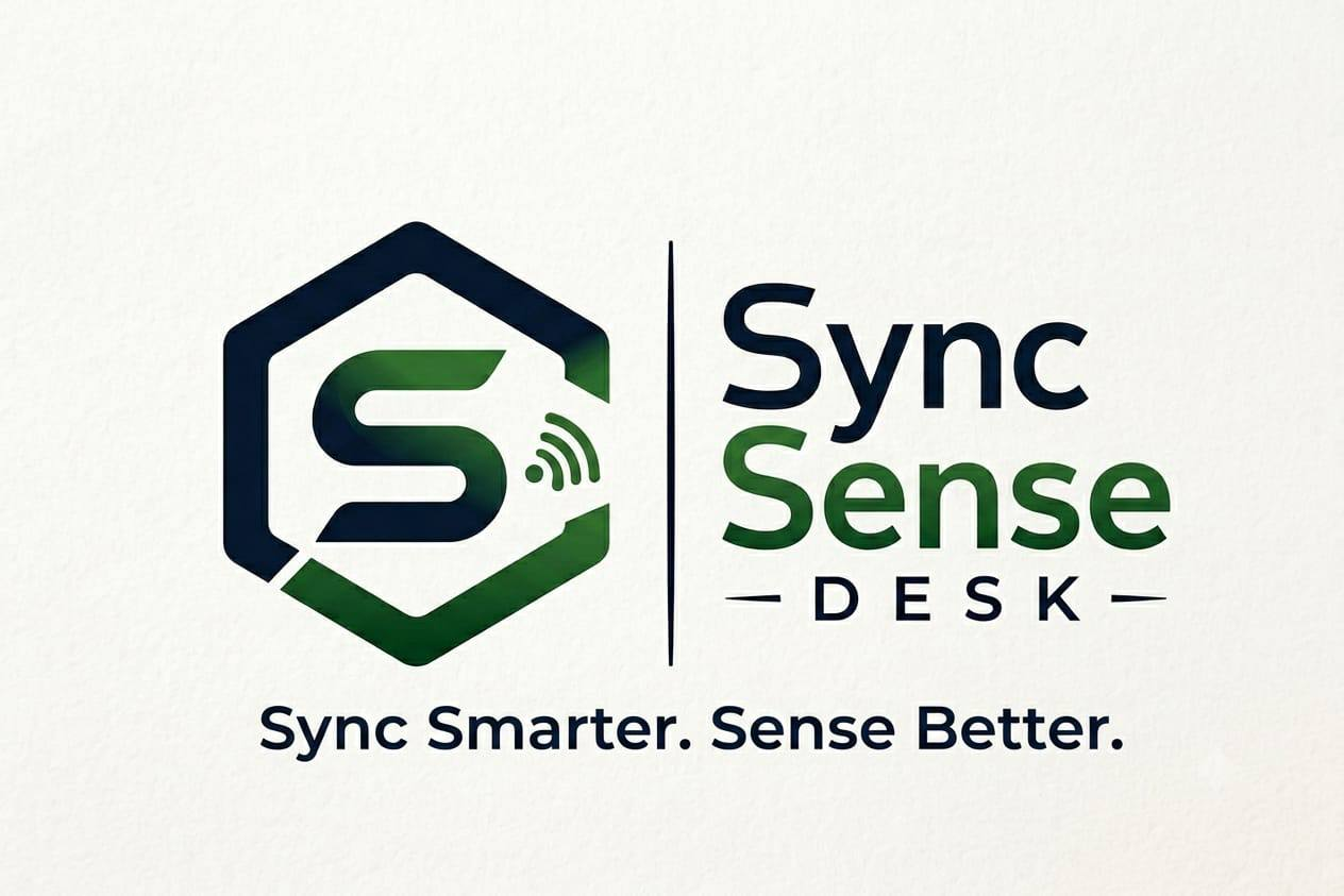SyncSenseDesk — Sync Smarter. Sense Better.